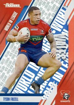 2024 NRL Traders Titanium - World In League Parallel #WLP25 Tyson Frizell Front
